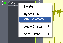 Step 06.1 - For each track, open the automation window...